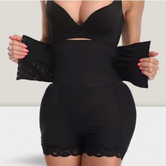 Hip Butt Padded Shaper Shorts High Waist Control Tummy Booty Booster Hip Enhancer