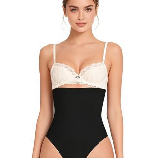 Women Waist Training Thong Comfort Shapewear Waist Cincher Tummy Flat Abdomen Control Underwear